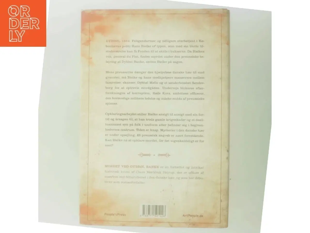 Billede 3 - Mordet ved Dybbøl Banke : krimi af Claus Mørkbak Højrup (f. 1972) (Bog)