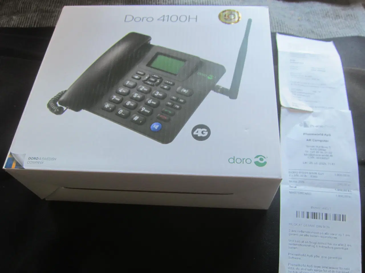 Billede 1 - DORO 4100 H bordtelefon