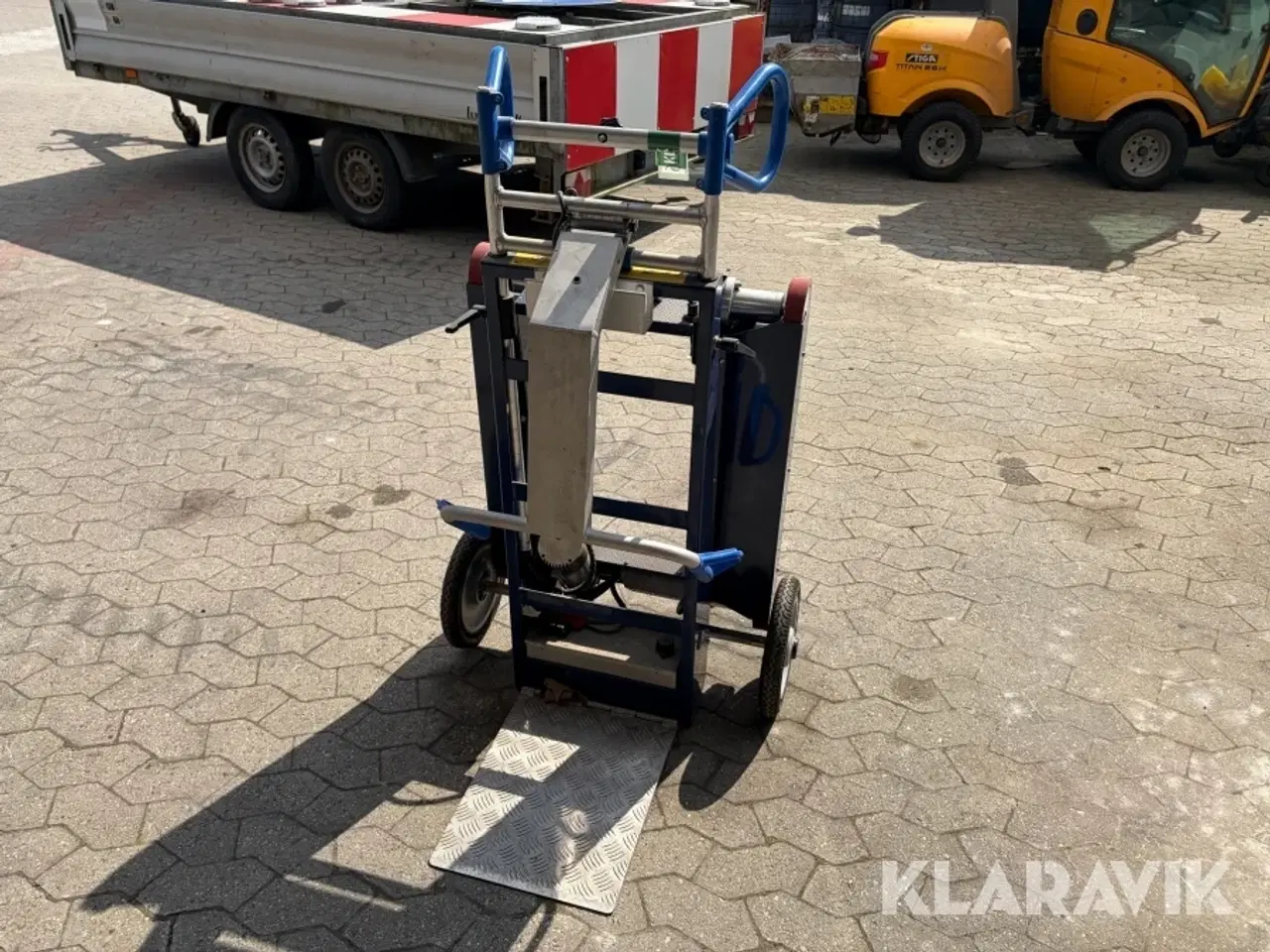 Billede 6 - Løftevogn / trappe løfter Hovmand HL 201 Manuel/elektrisk betjening 1 styk