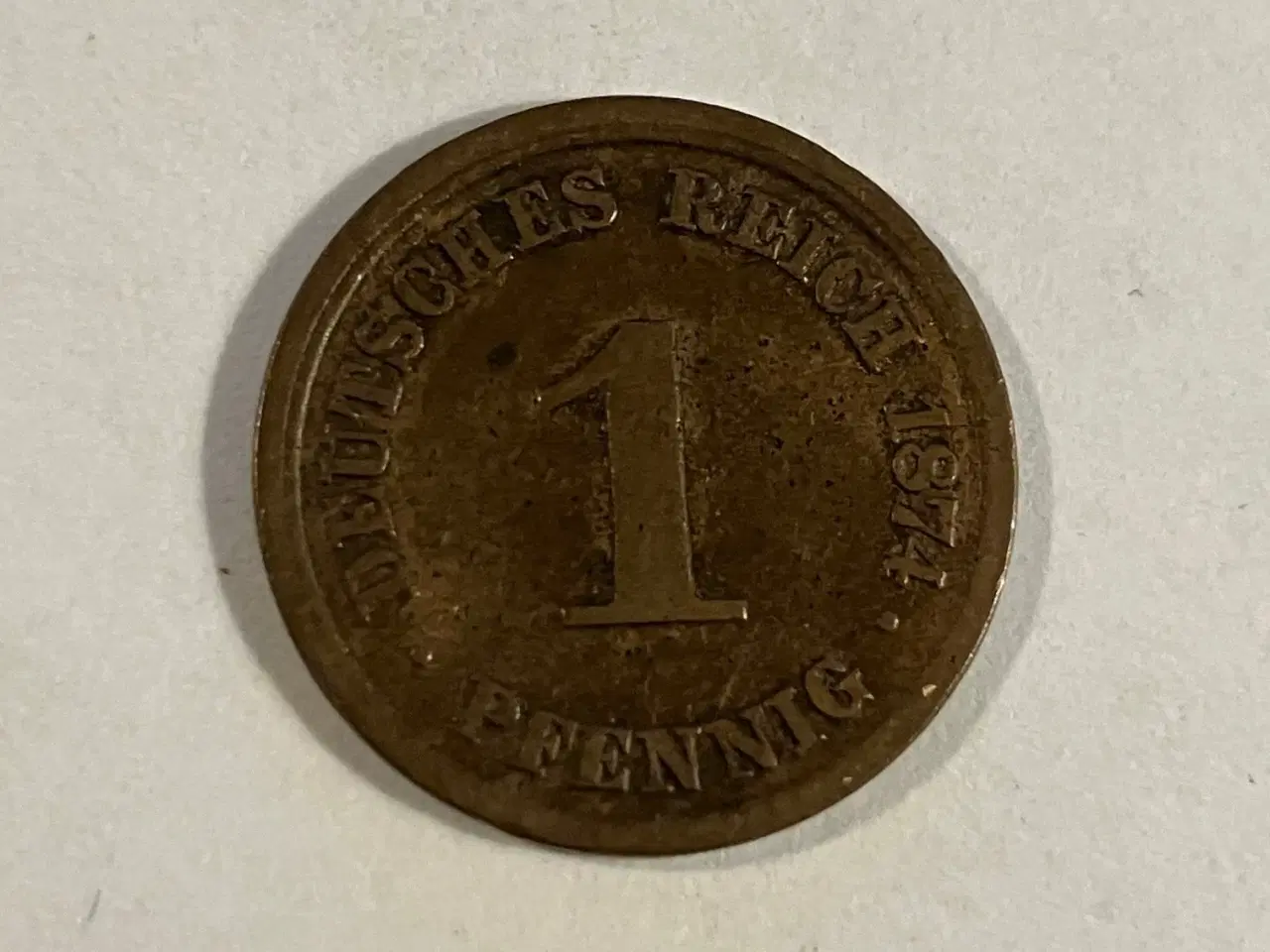Billede 1 - 1 Pfennig Germany 1874