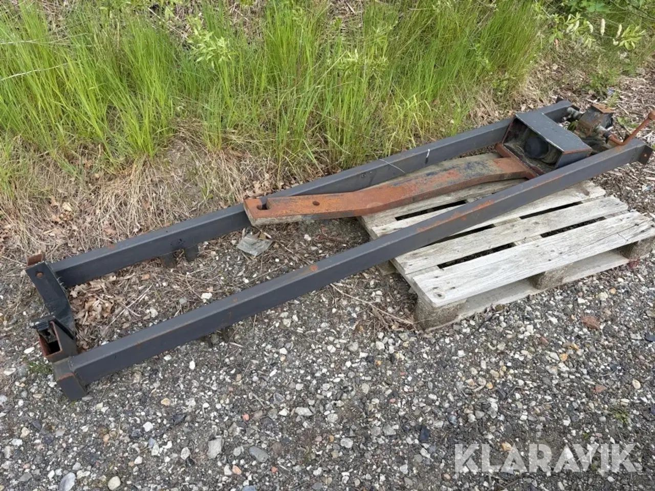 Billede 5 - Kran HMF / jake - 3200kg - med beslag til Valtra 8450