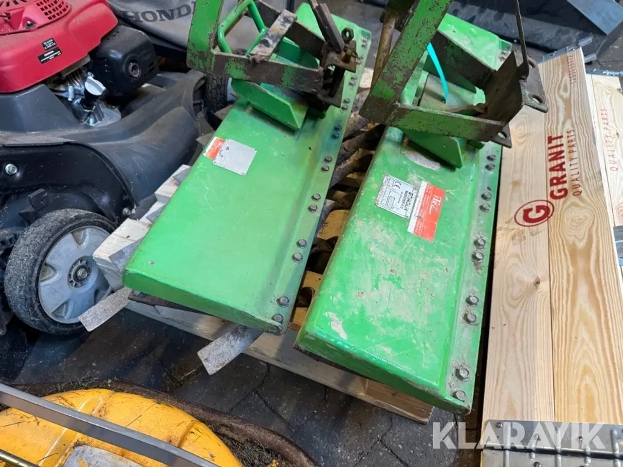 Billede 2 - Ukrudtsjern Egholm ME1100 Front og bagmontering