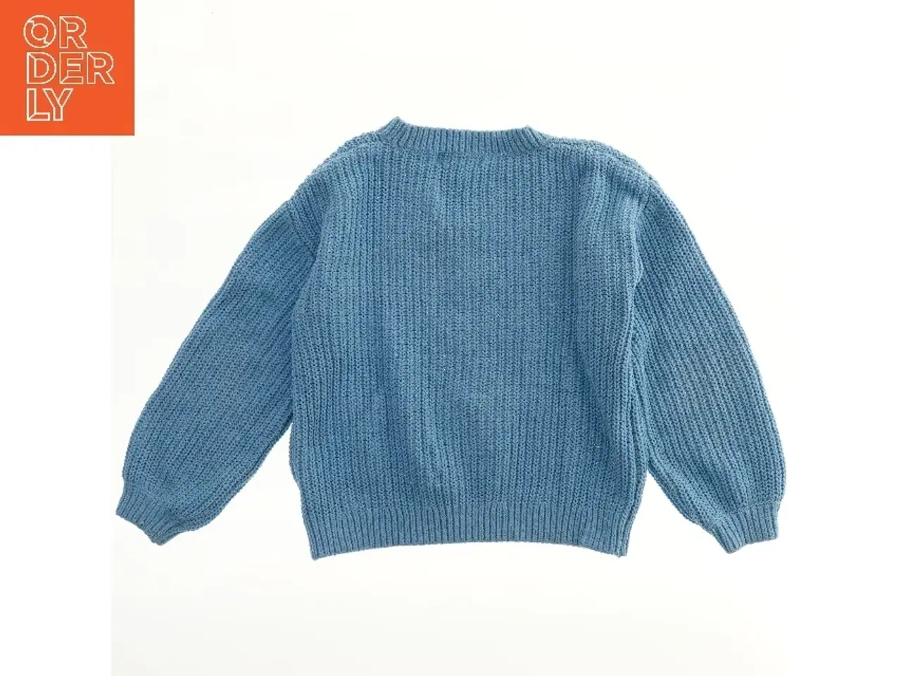 Billede 1 - Blå striktrøje fra H&M (str. 140)