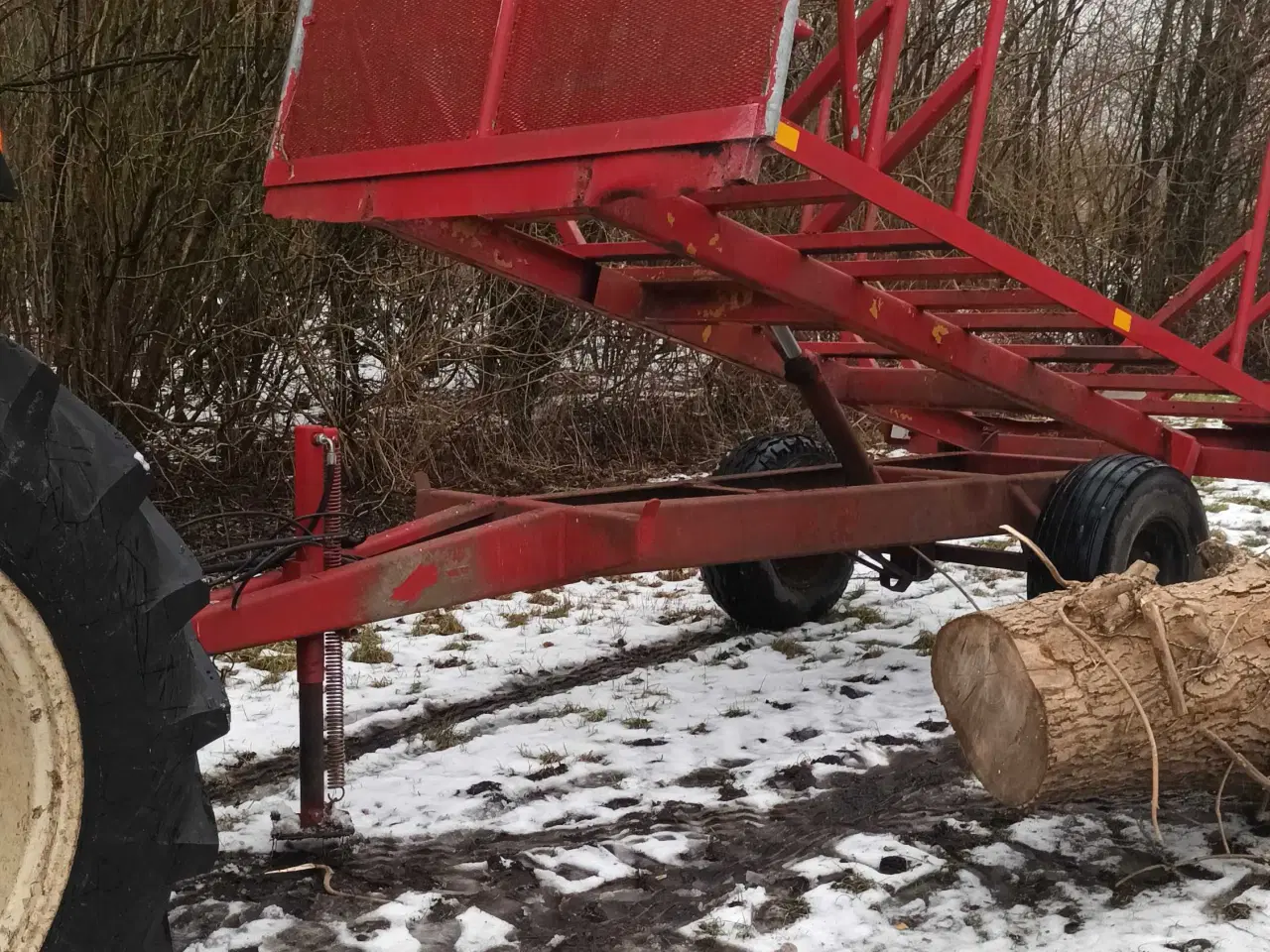 Billede 4 - Vogn til træ og stammer