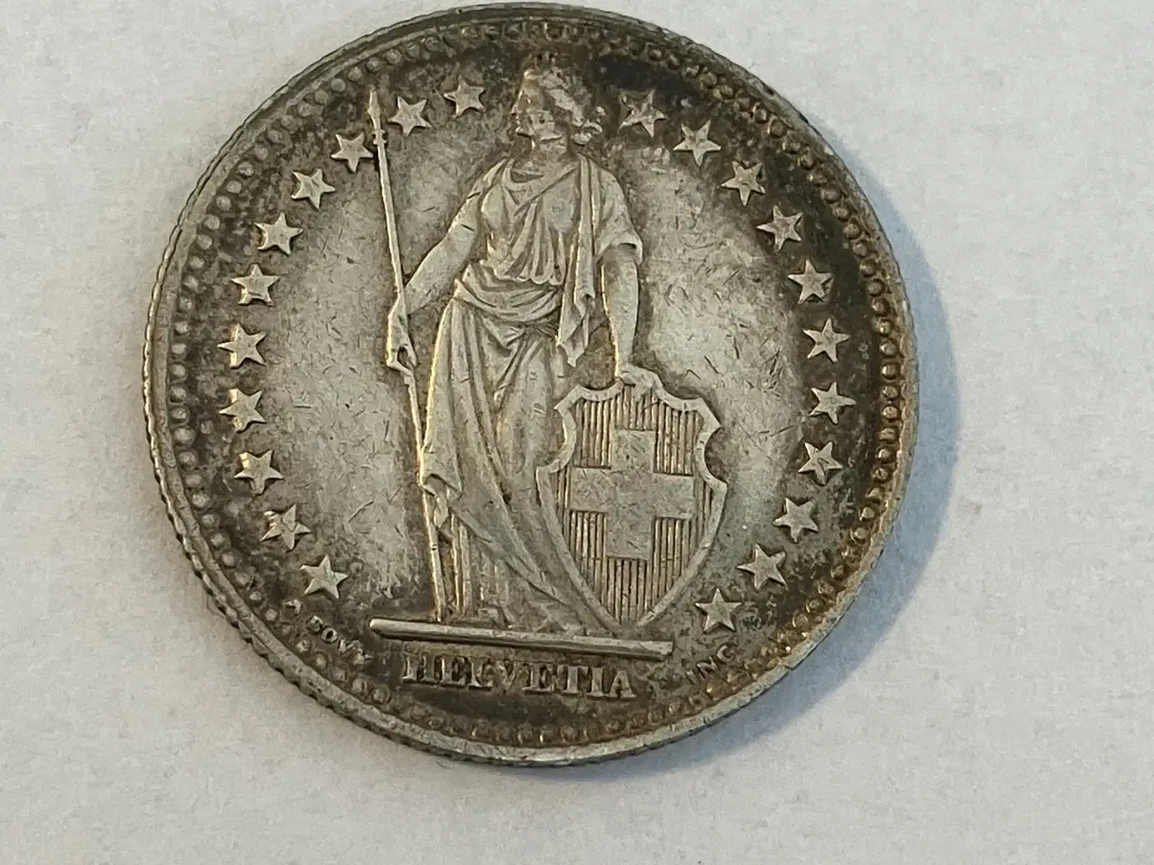 Billede 2 - 2 Francs Switzerland 1943