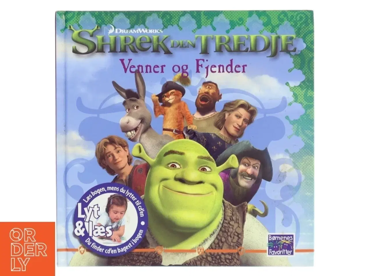 Billede 1 - Shrek den Tredje: Venner og Fjender Bog fra DreamWorks