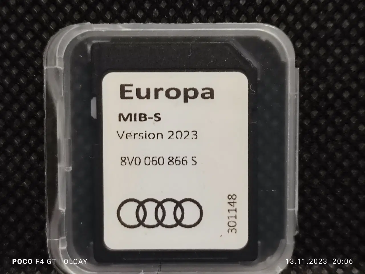 Billede 1 - AUDI MIB-S 2023 SD kort