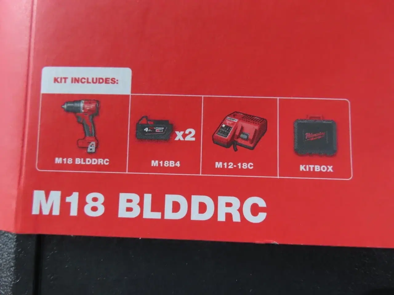 Billede 2 - Bore/Skruemaskine M18 - MILWAUKEE M18 BLDDRC