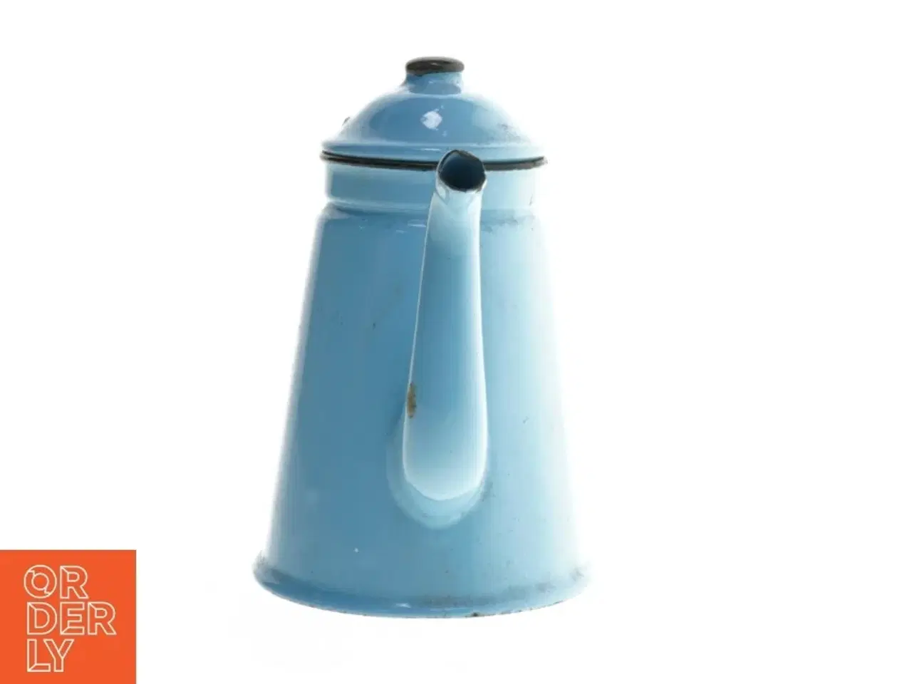Billede 2 - Blå vintage kaffekande (str. 18 cm)