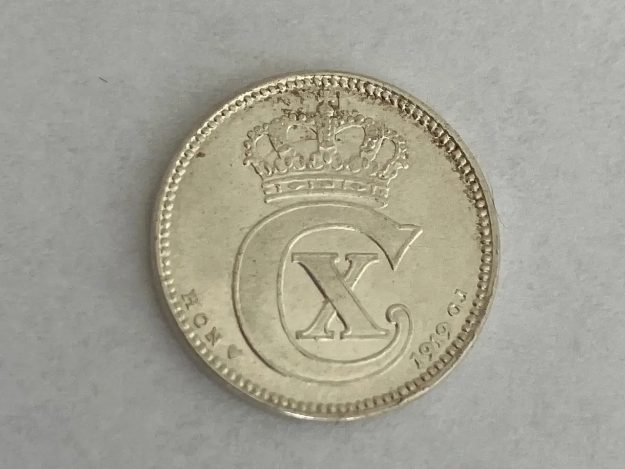 Billede 1 - 25 øre 1919
