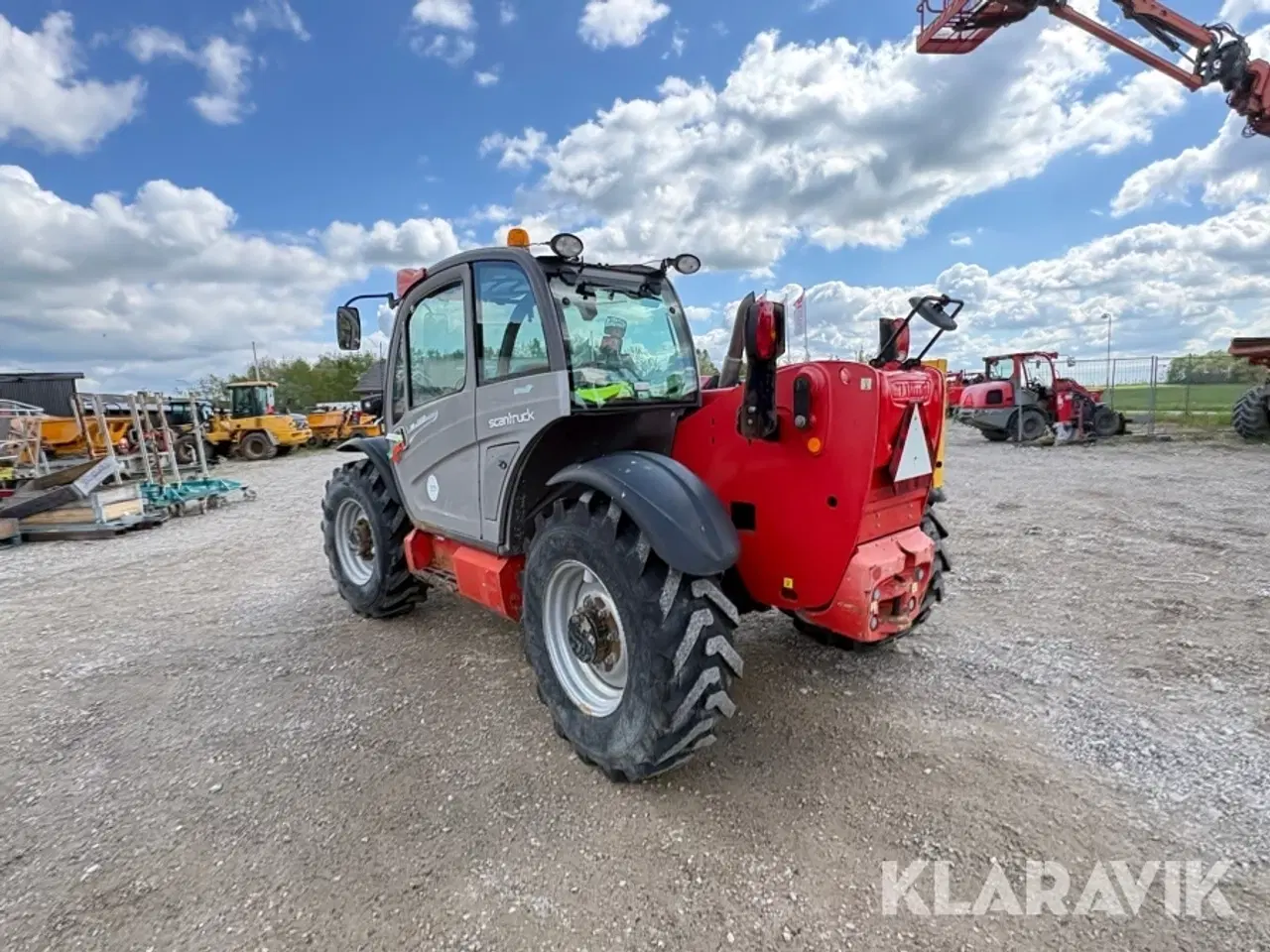 Billede 4 - Teleskoplæsser Manitou MT835