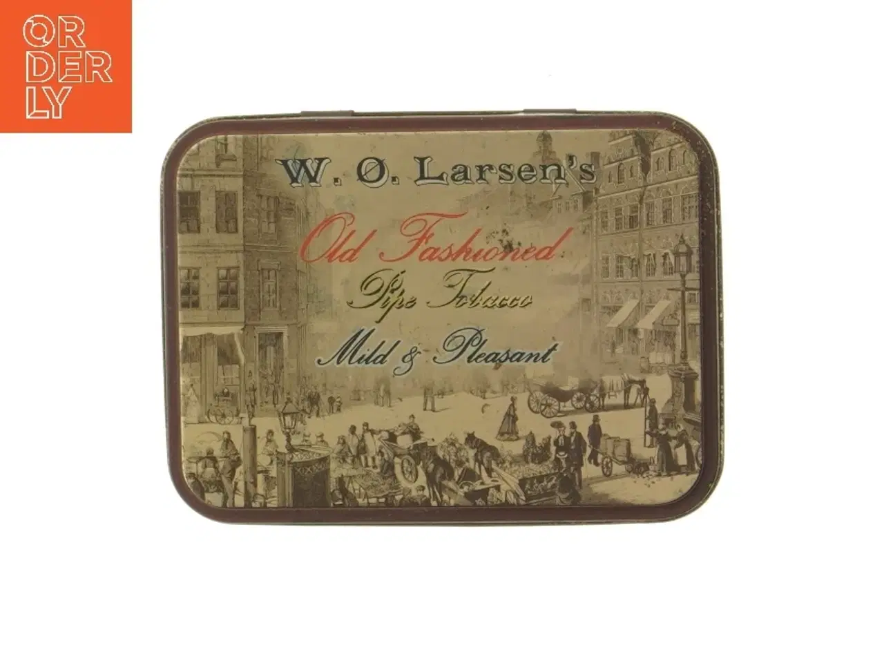 Billede 1 - Vintage tobaksdåse (str. 13x9,5 cm)