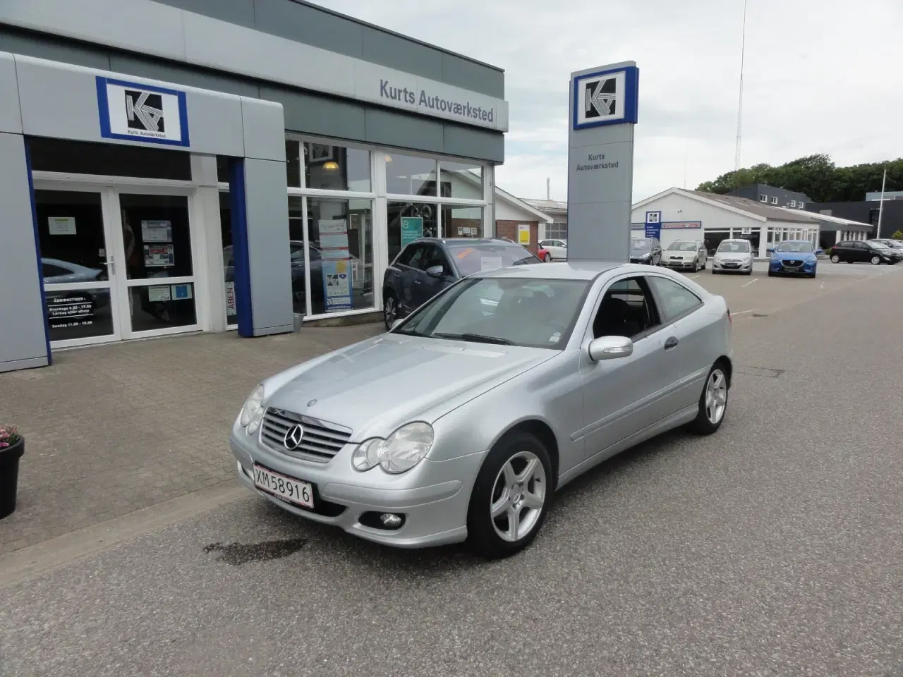 Billede 1 - Mercedes C180 1,8 Kompressor Sportscoupé