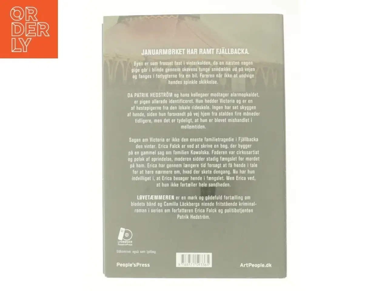 Billede 3 - Løvetæmmeren af Camilla Läckberg (Bog)