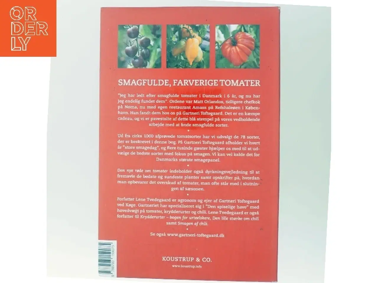 Billede 3 - Den nye røde om tomater af Lene Tvedegaard (Bog)