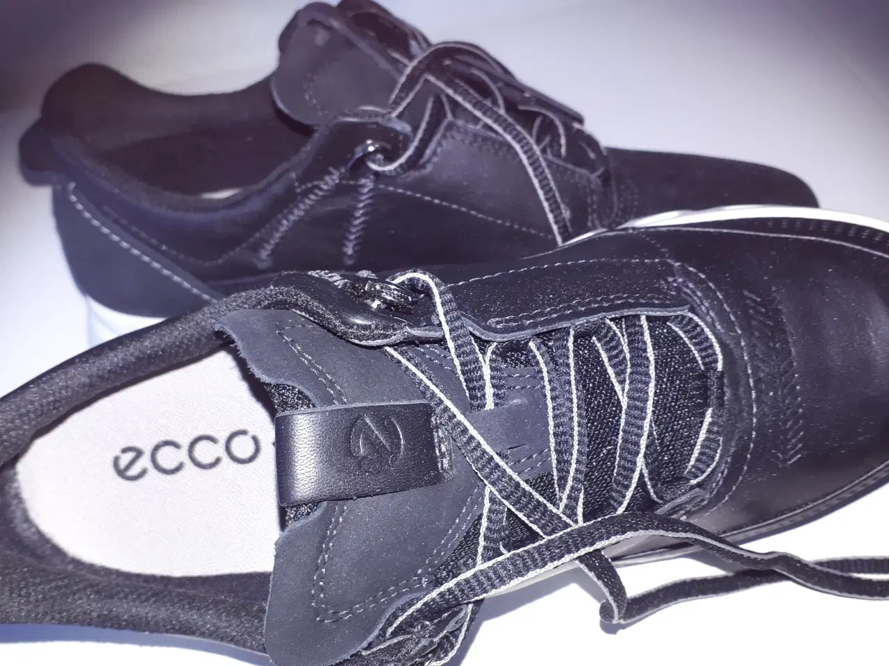 Billede 1 -  Ecco sko - kun brugt 1 gang