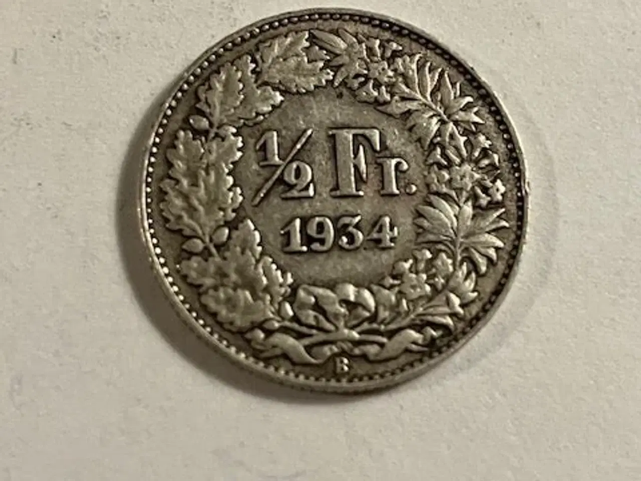 Billede 1 - 1/2 Franc 1934 Switzerland