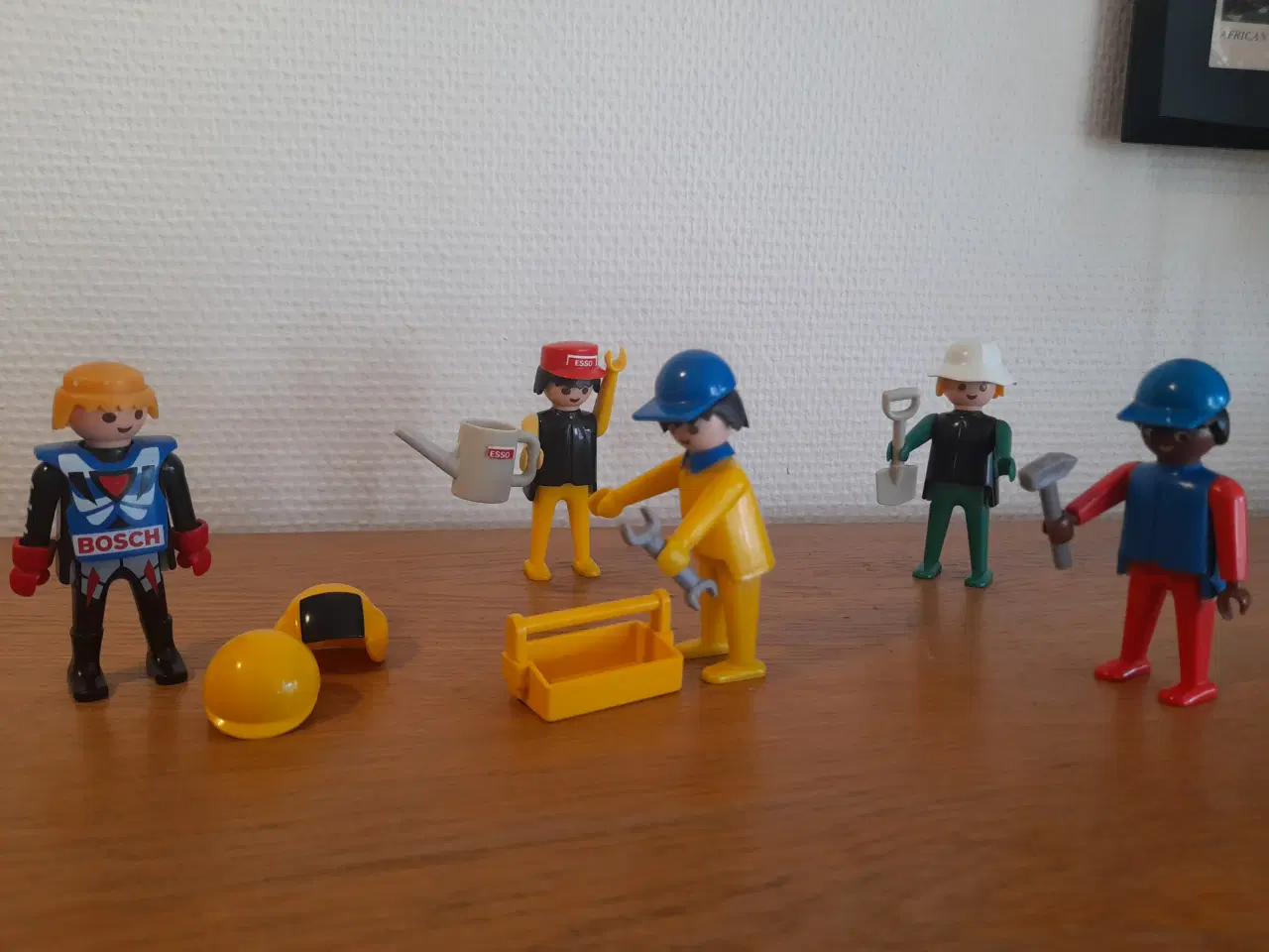 Billede 4 - Playmobil: Arbejdsmænd med værktøj