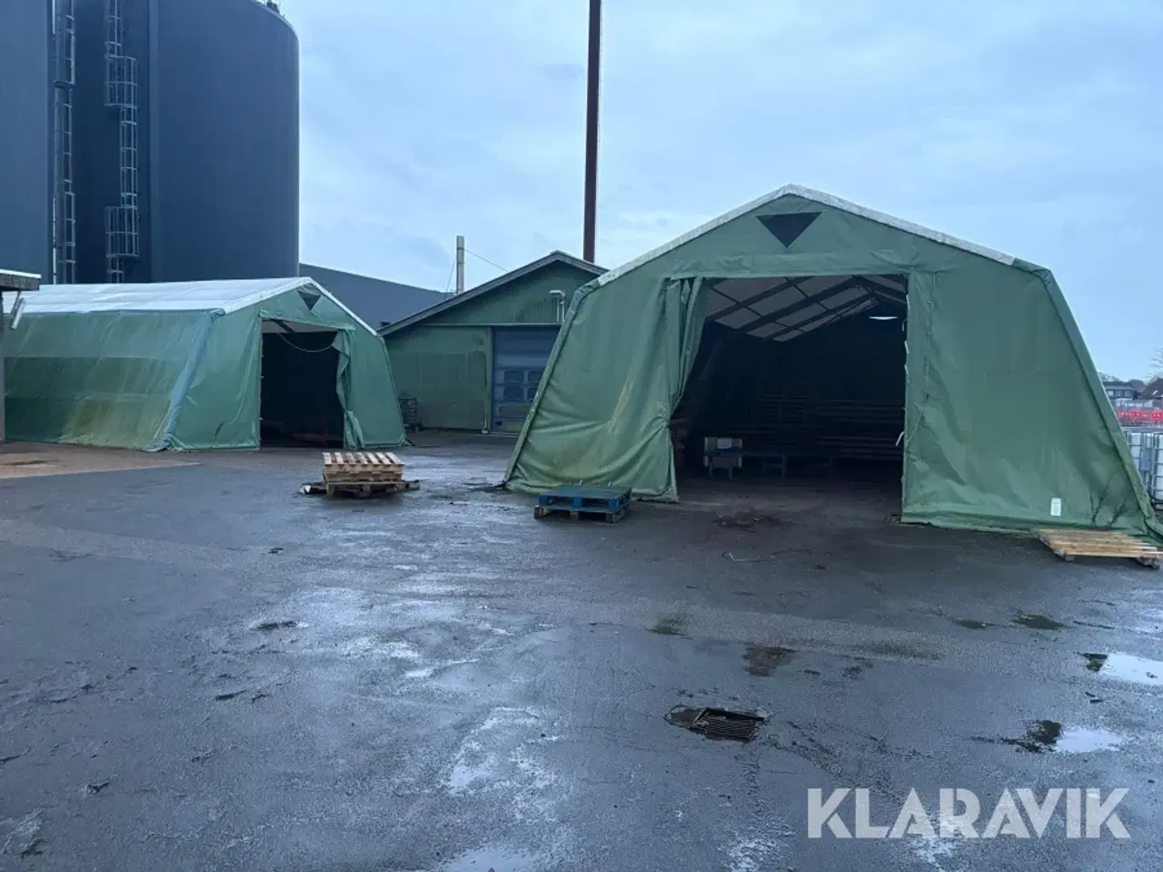 Billede 1 - Lagertelt Kibæk Pressing VALMEX FR 700 - 2 styks