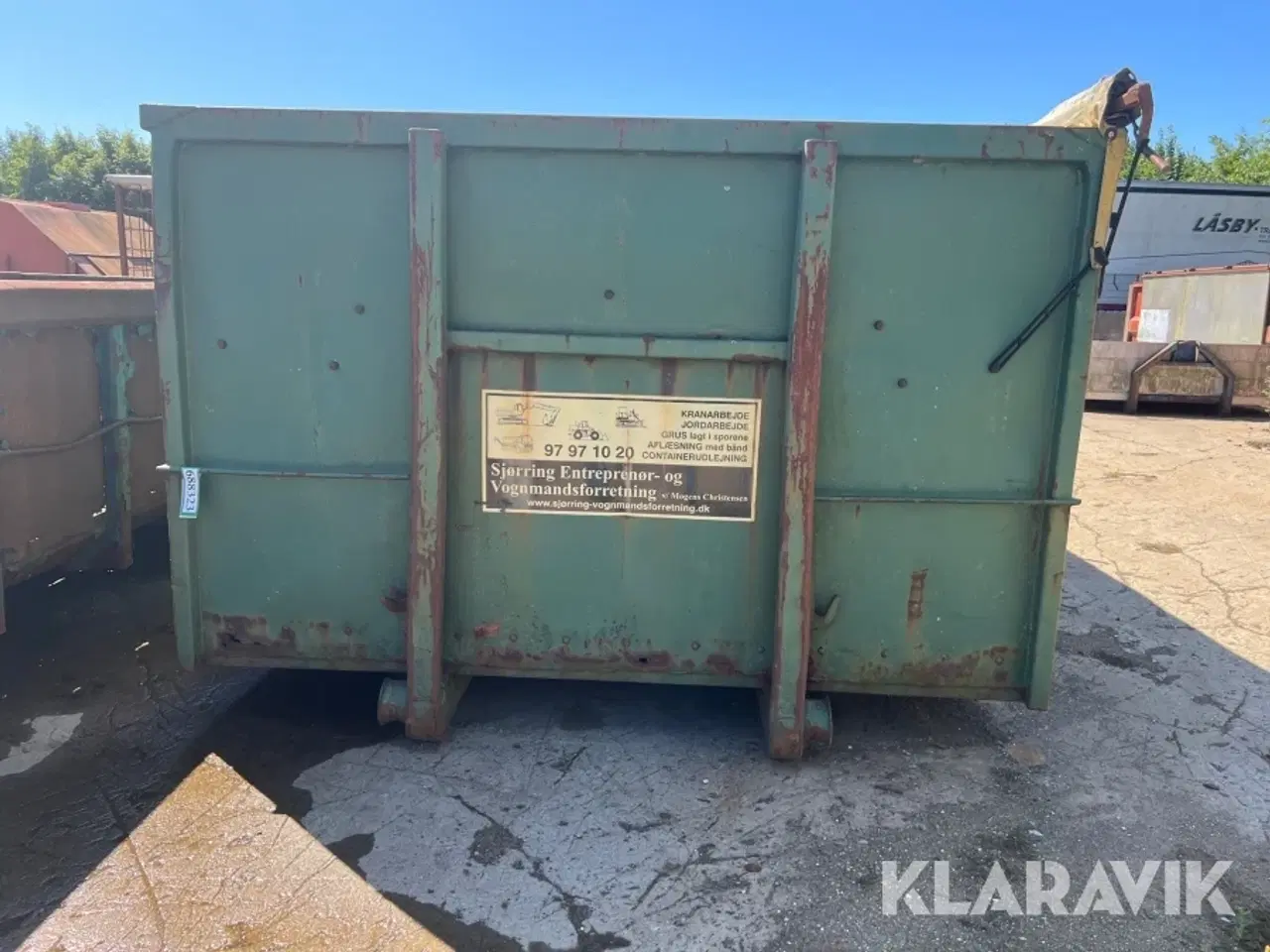 Billede 5 - Korn container med rullepressenning