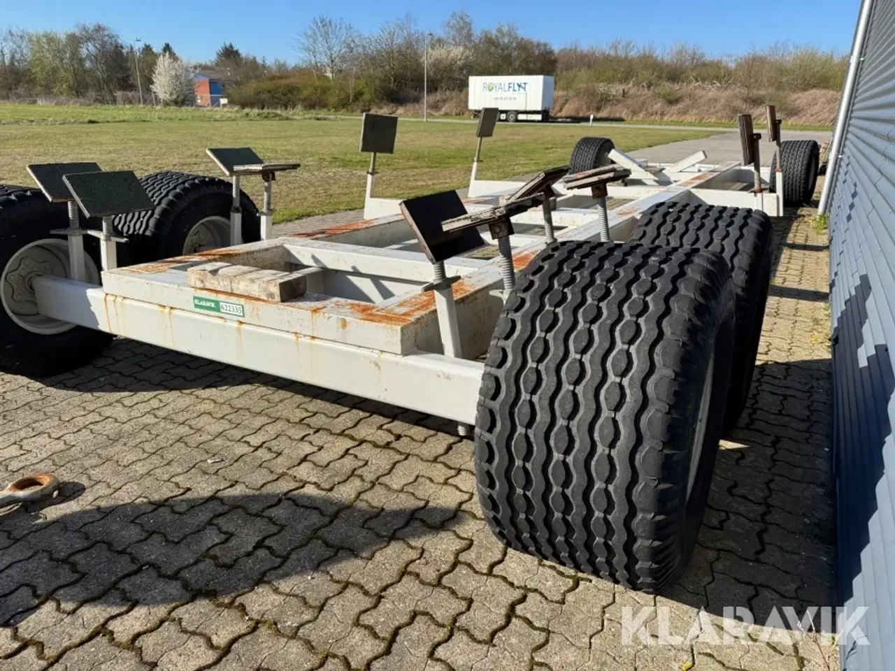 Billede 3 - Bådvogn der har stået en princess 56 på den