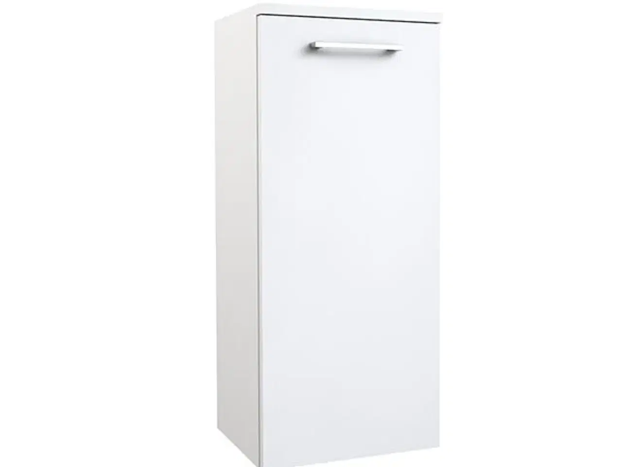 Billede 1 - Mat hvid sideskab STRØMBERG