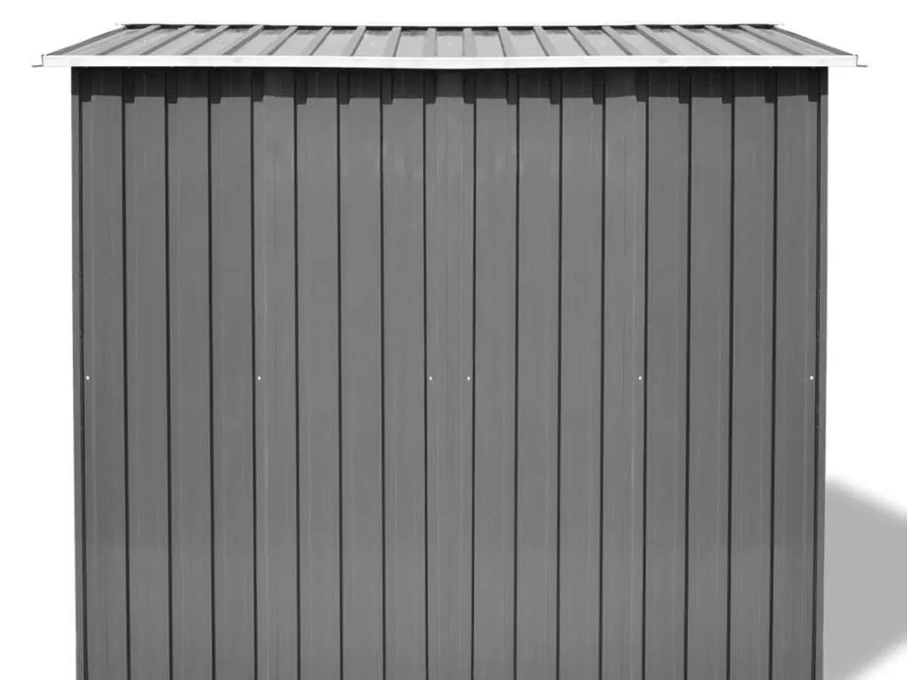 Billede 5 - Opbevaringsskur til haven 257x205x178 cm metal grå