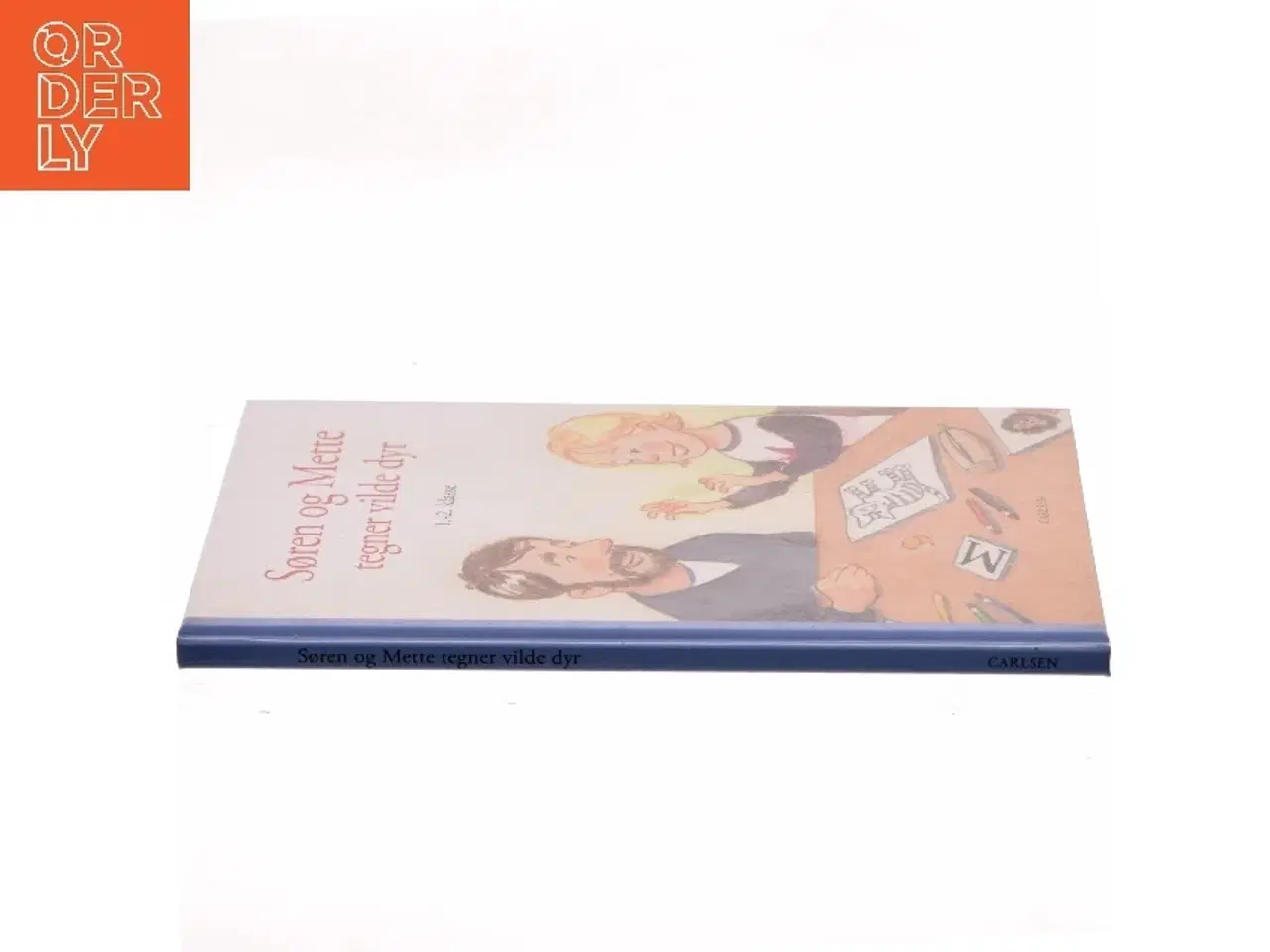 Billede 2 - Søren og Mette tegner vilde dyr af Kirsten Koch Jensen (Bog)