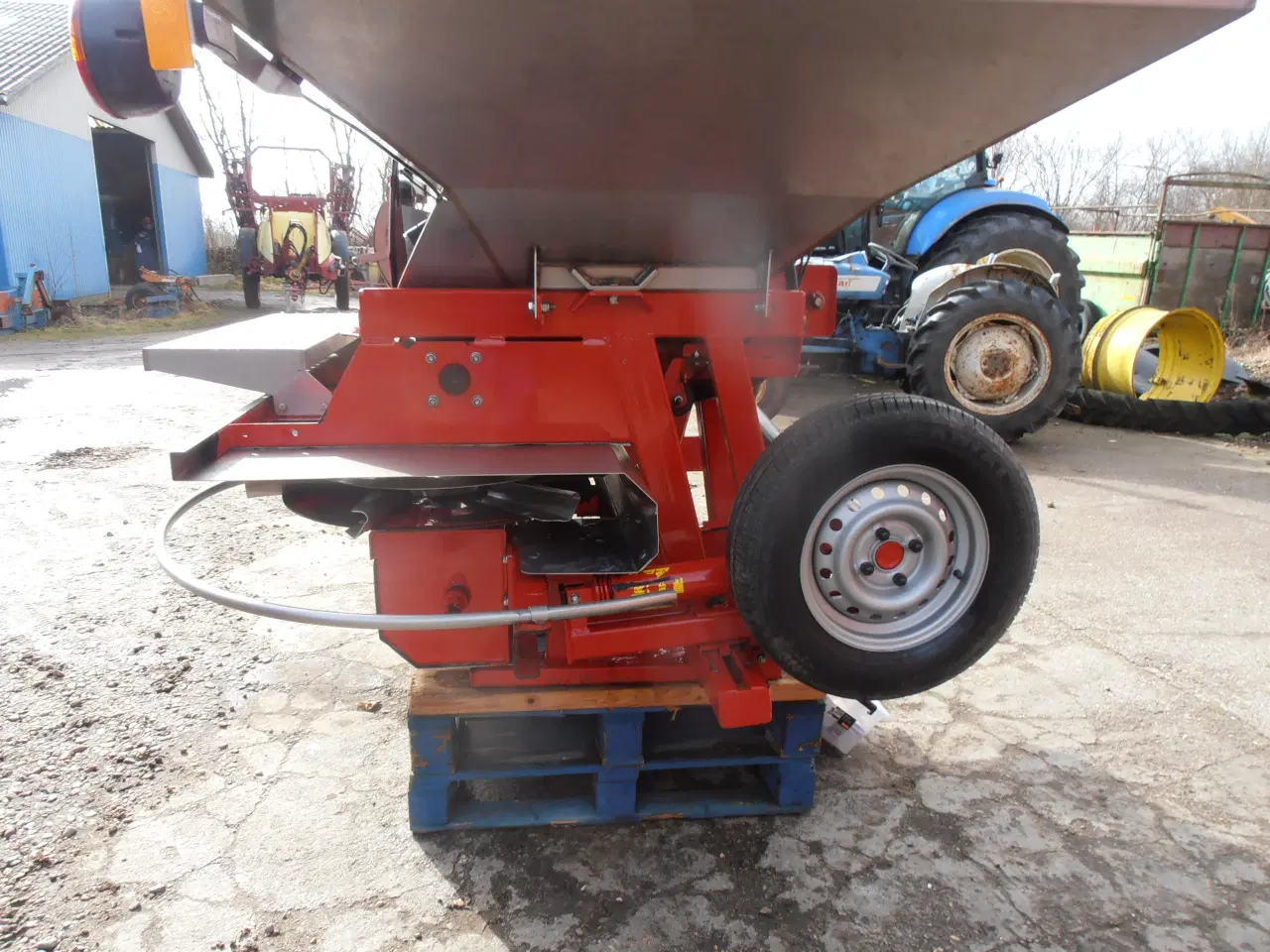 Billede 8 - Bredal F2 Gødningsspreder rustfri . 