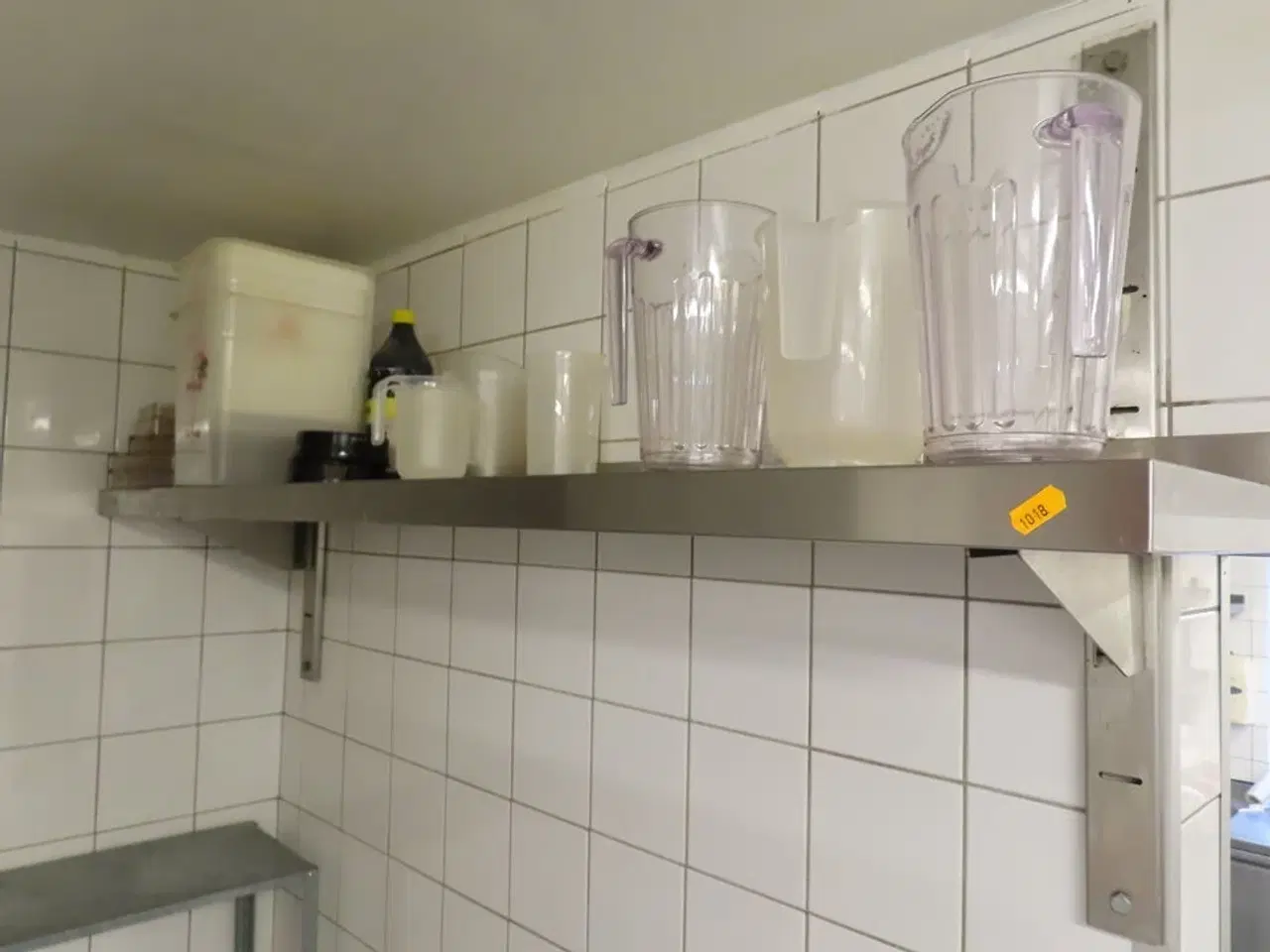 Billede 1 - Rustfri stål hyldesystem med 3 hylder