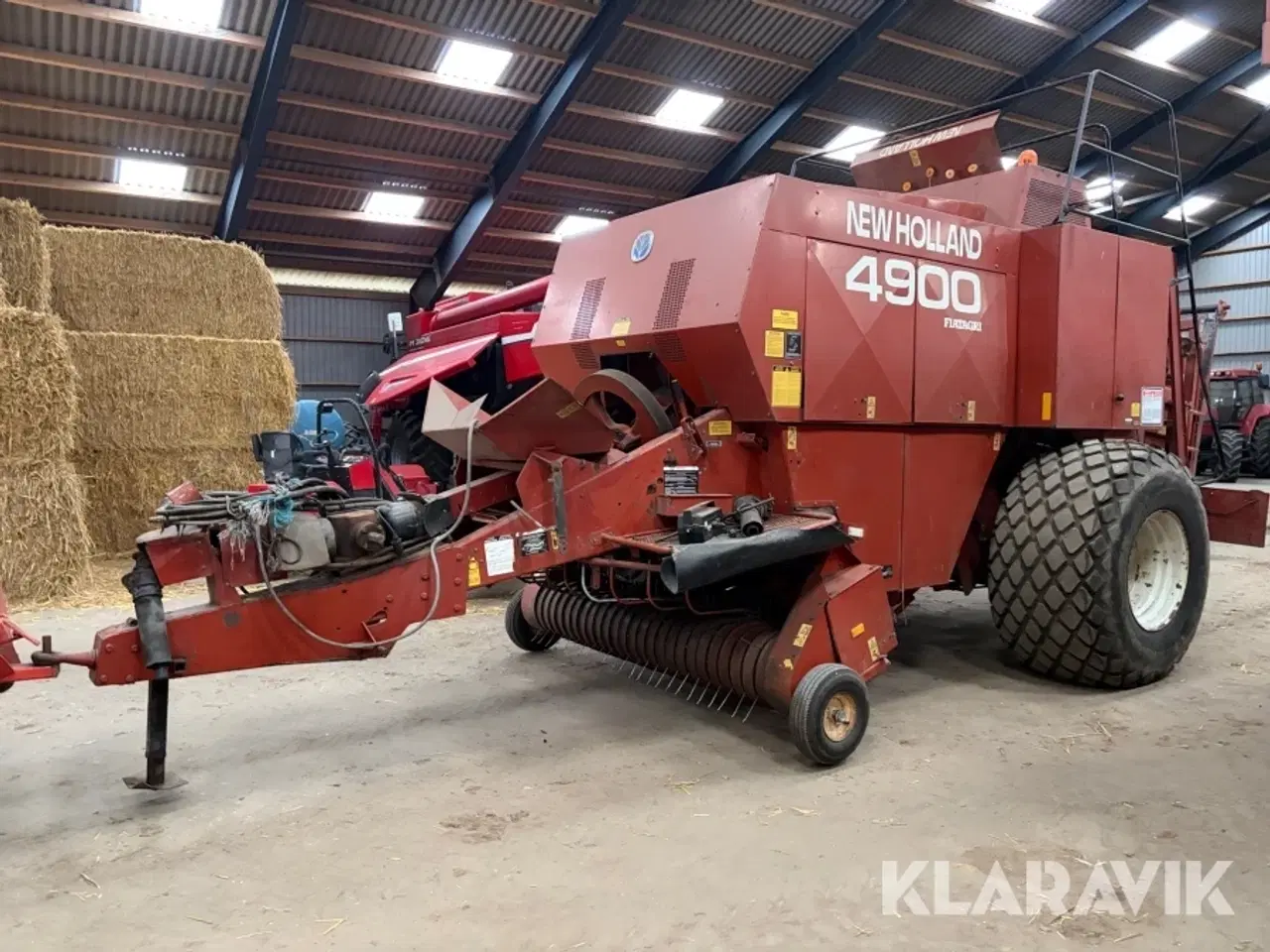 Billede 3 - Bigballe presser New Holland 4900 med snitter