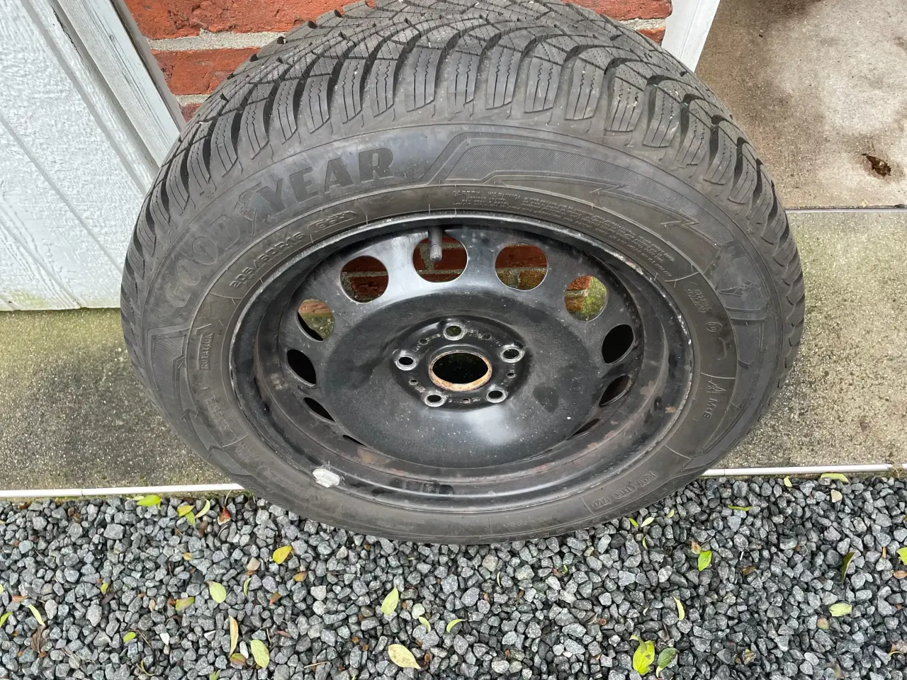 Billede 1 - 4 Vinterdæk på stålfælge
