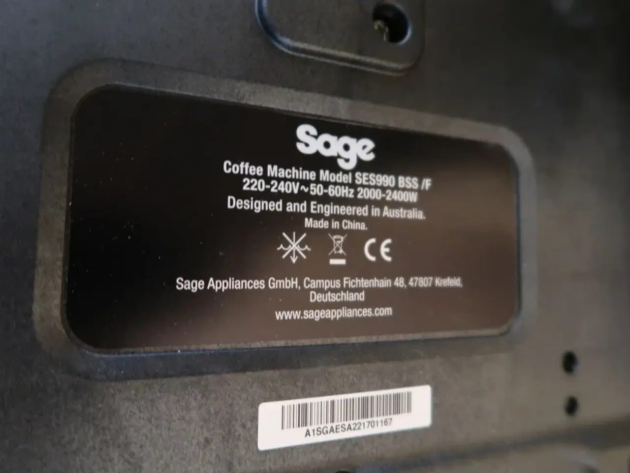 Billede 6 - Espressomaskine SAGE SES990 BBS/F