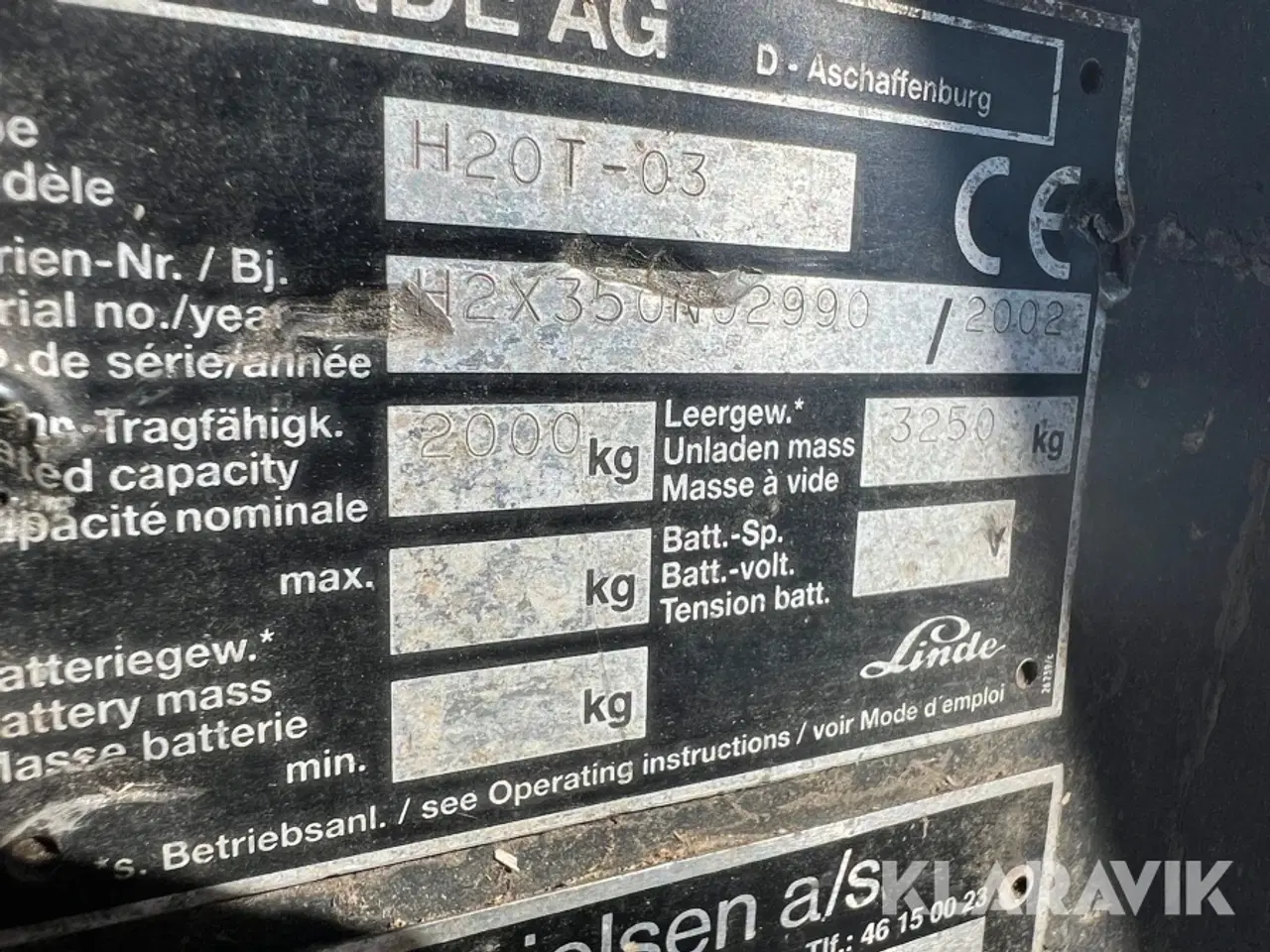 Billede 6 - Truck Linde AG H20T-03