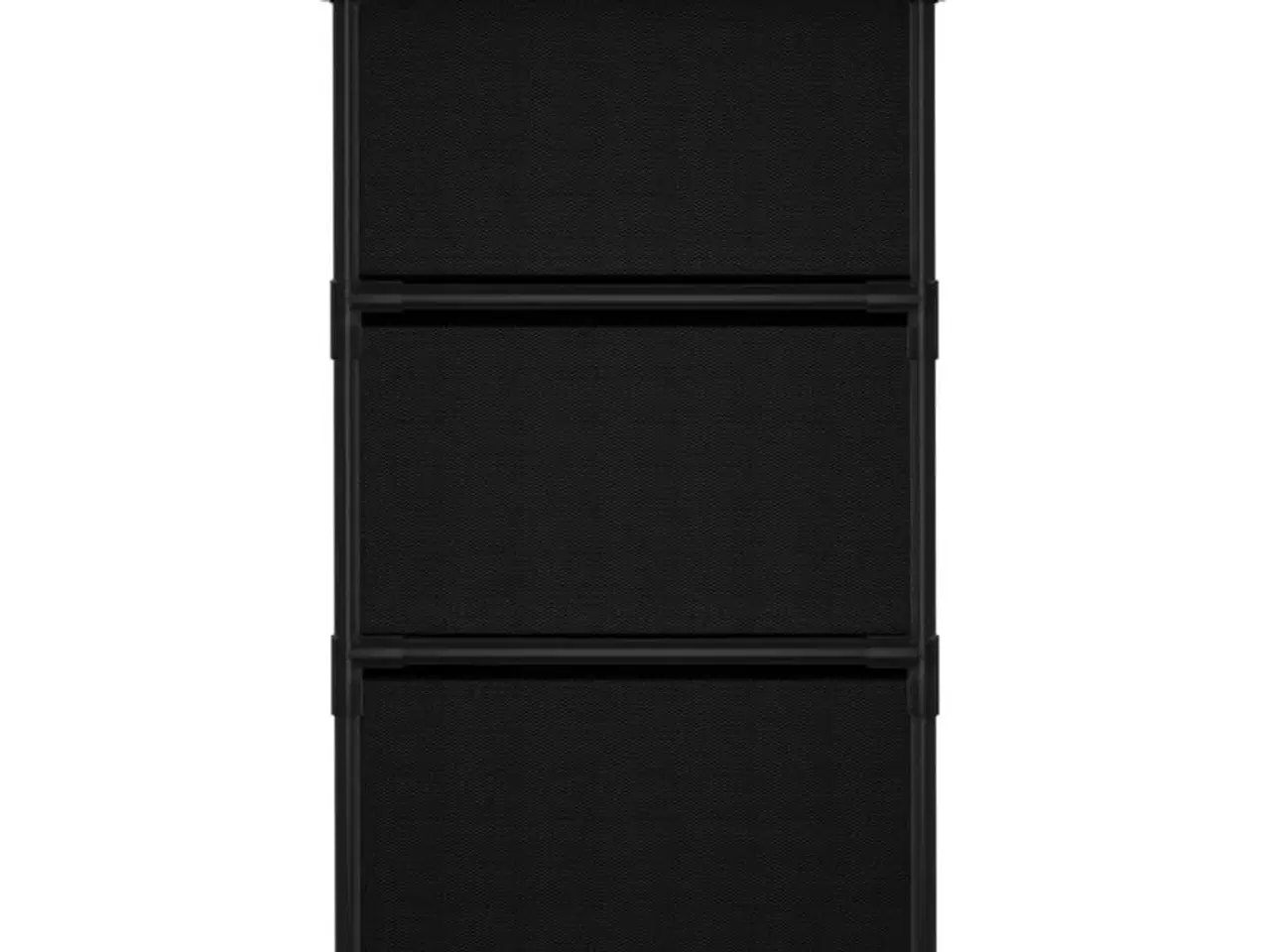 Billede 4 - Opbevaringsreol med 6 skuffer 55x29x55 cm stål sort