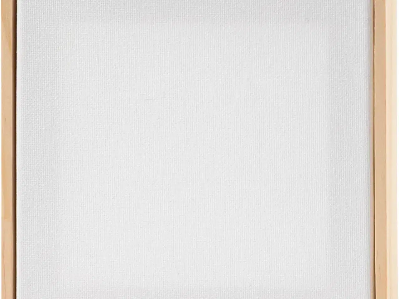 Billede 1 - Malerlærred med træramme, str. 15,8x15,8 cm, 280 g, hvid, 10 stk./ 1 pk.