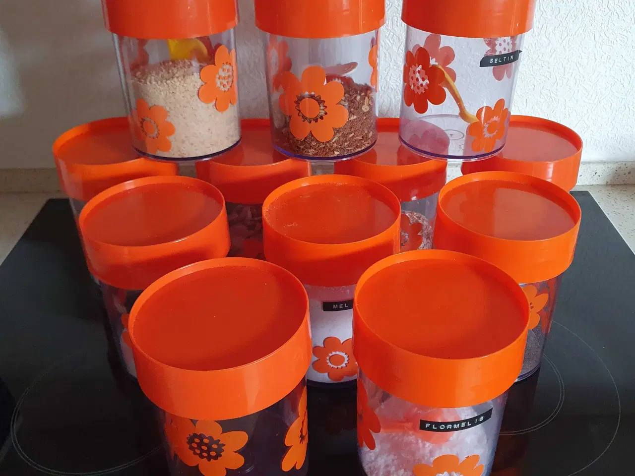 Billede 4 - Diverse orange køkkenudstyr - bl.a. Erik Kold
