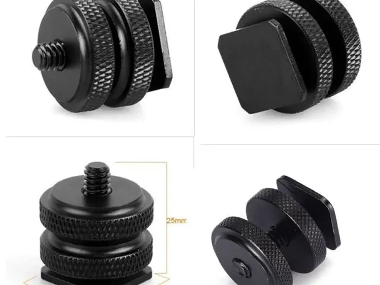 Billede 2 - Adapter skruer til kamera og stativ