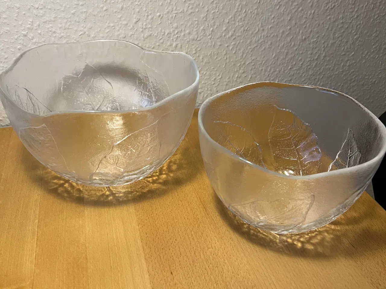 Billede 2 - Eva Solo glasskåle med bladmønster