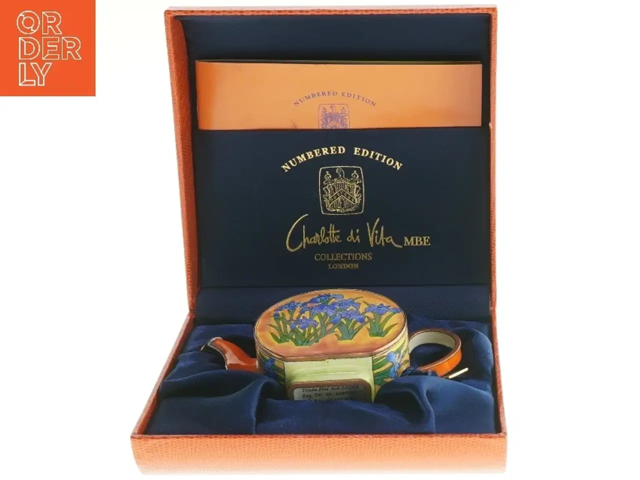 Billede 2 - Dekorativ tepotte i gaveæske fra Charlotte di Vita MBE (str. 12x8,5 cm)