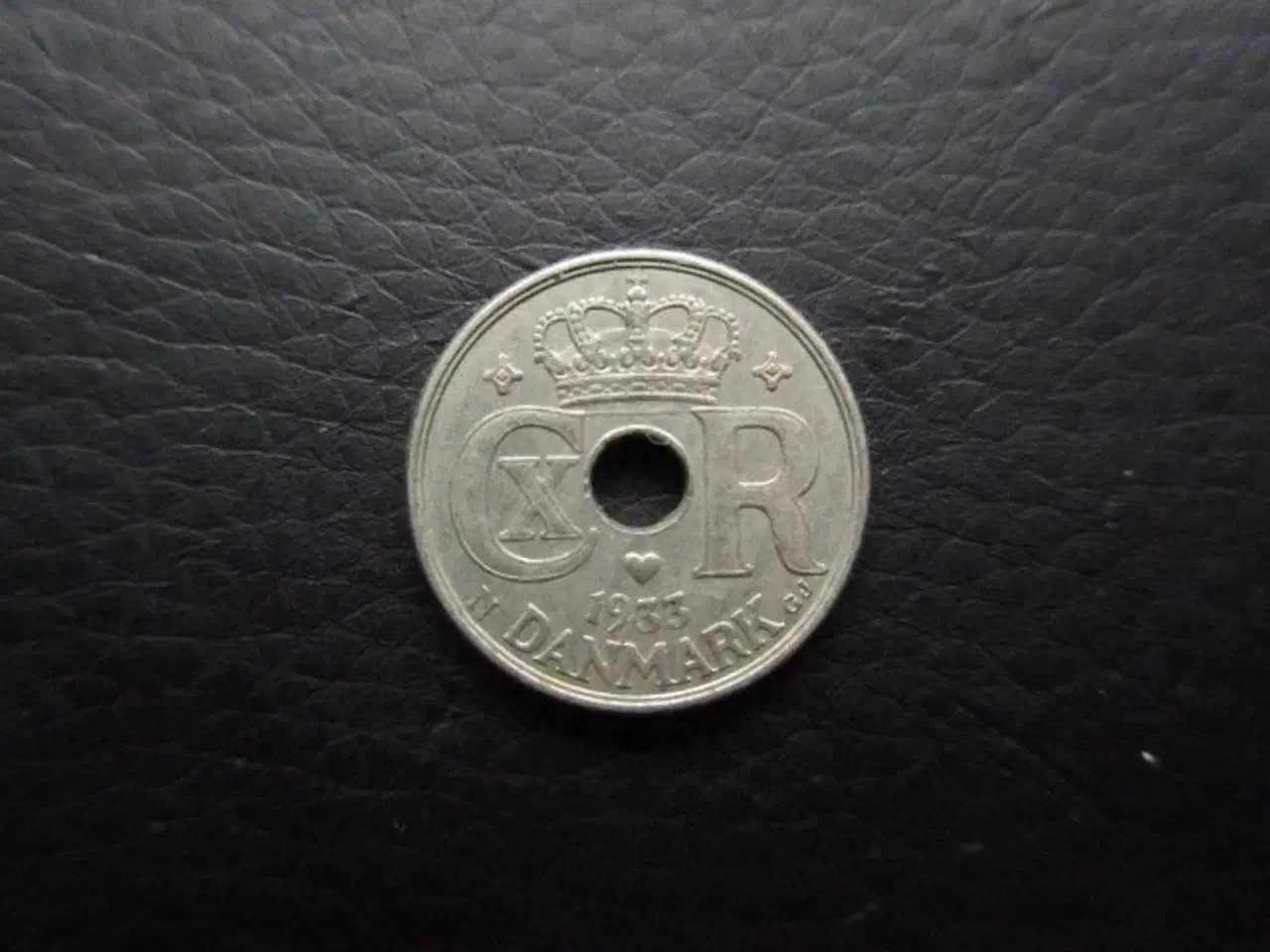 Billede 1 - 10 øre 1933 detaljeret kv. 1+