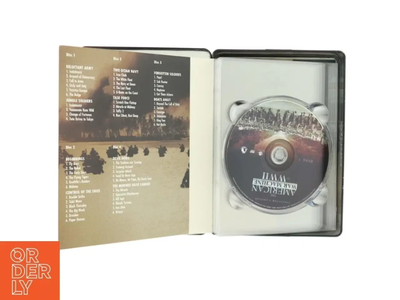 Billede 3 - DVD-boks med Anden Verdenskrig tema