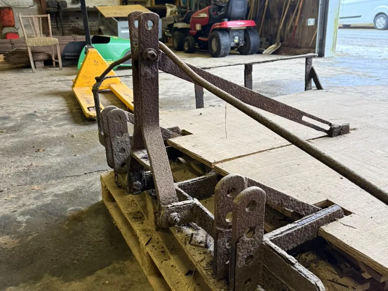 Billede 3 - Sluffe/transportkasse til traktor