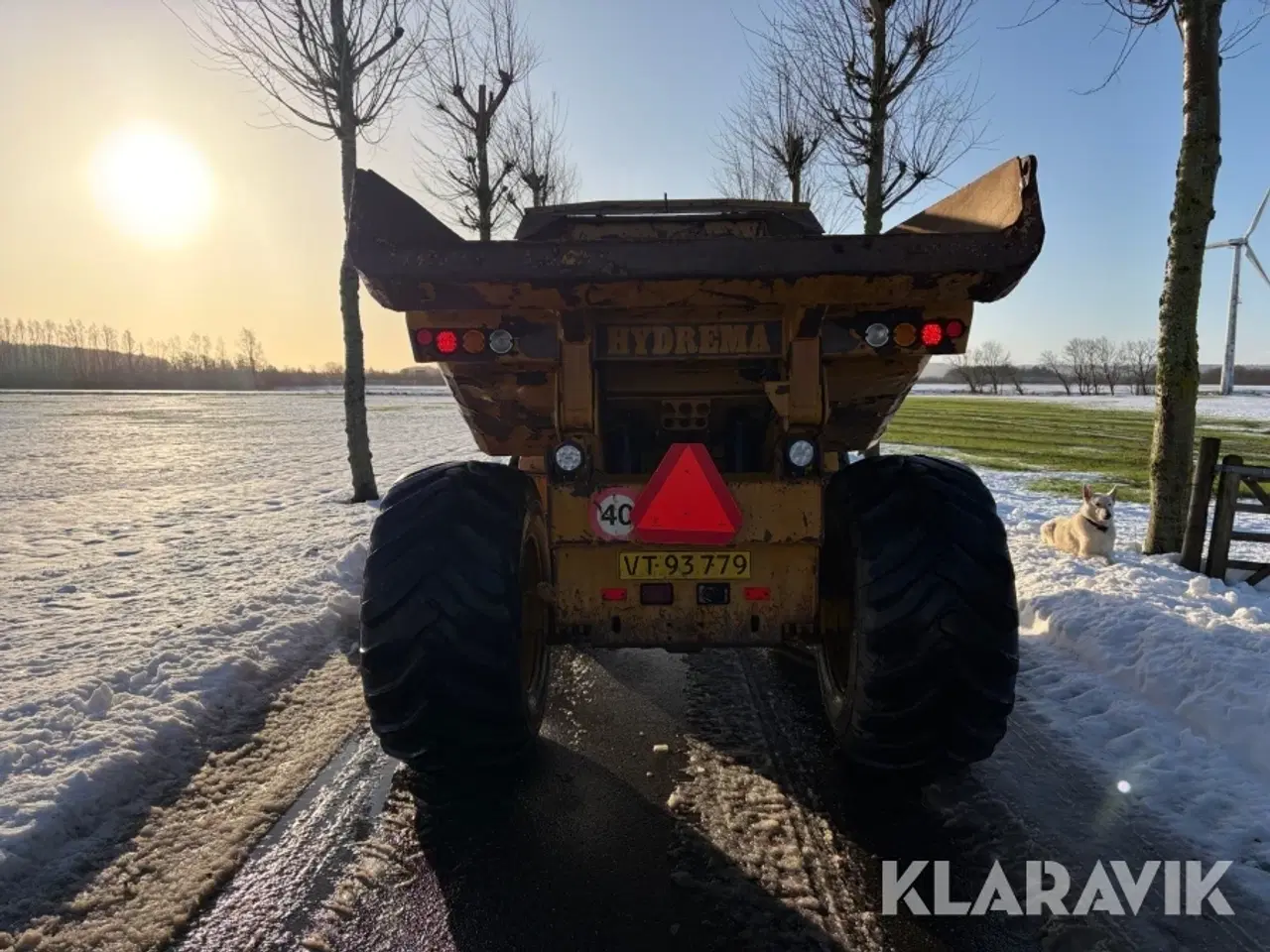 Billede 4 - Dumper Hydrema 912D med centralsmørring