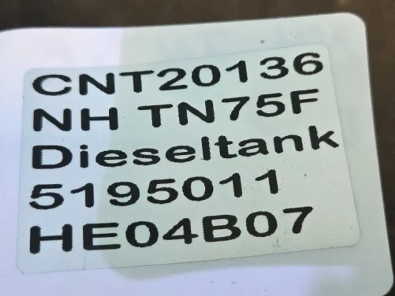 Billede 14 - New Holland TN75F Dieseltank 5195011