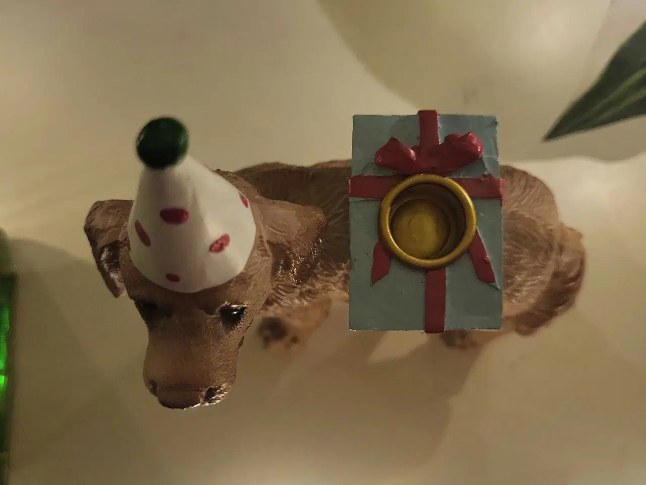 Billede 2 - Lille Fødselsdagshundefigur