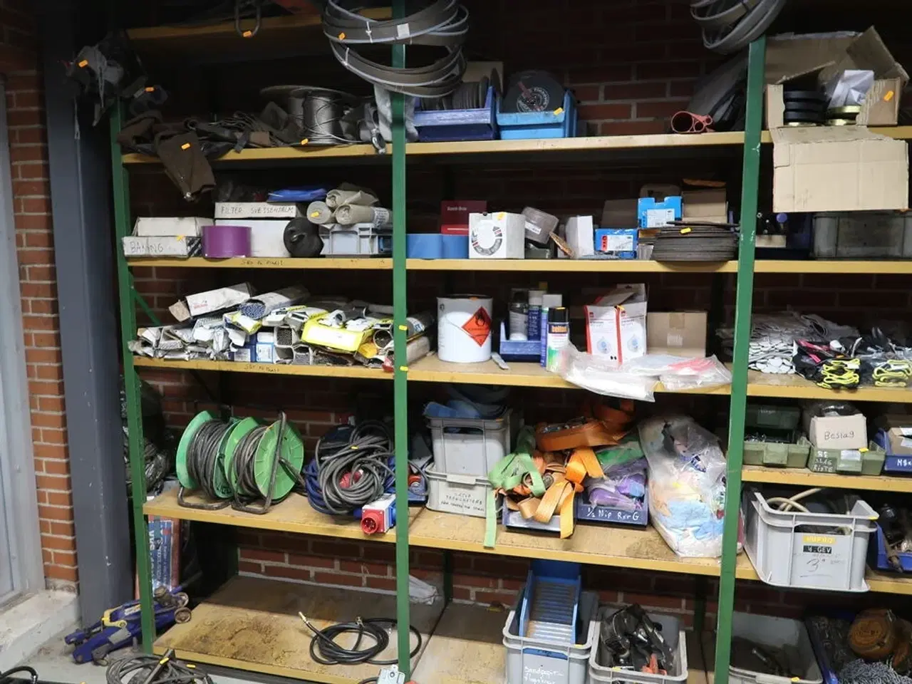 Billede 2 - 3 fag lagerreoler uden indhold