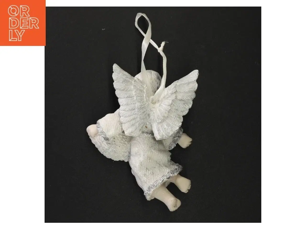 Billede 2 - Englefigur til ophæng (str. 16 x 12 x 7 cm)