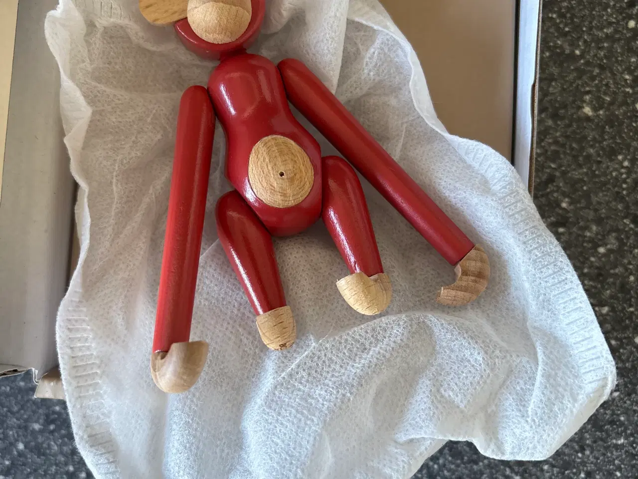 Billede 3 - Kay Bojesen mini abe blå/rød