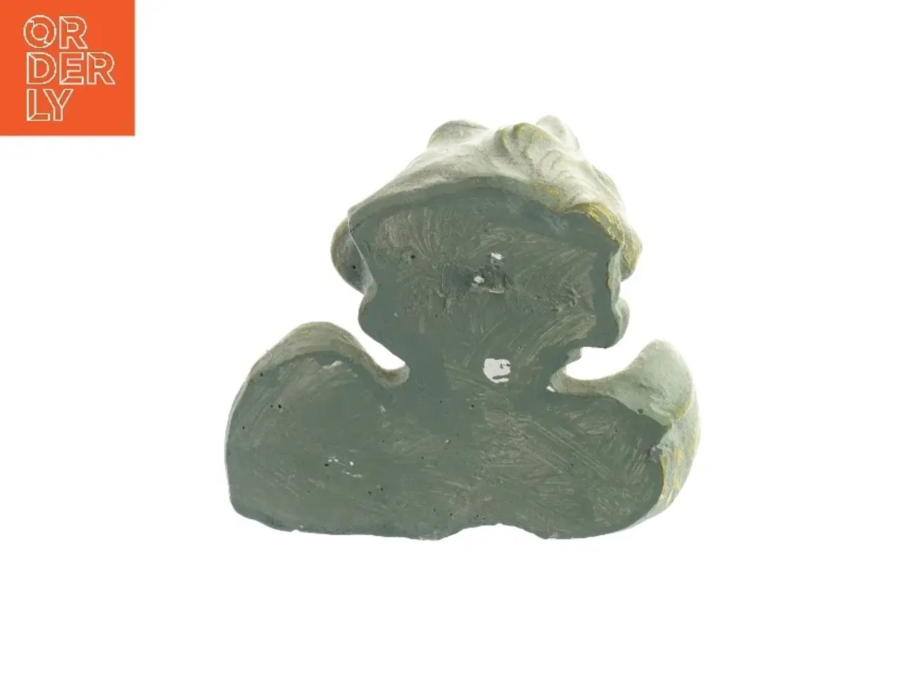 Billede 2 - Dekorativ englefigur fra Ukendt (str. LBH: 17x19x6cm)